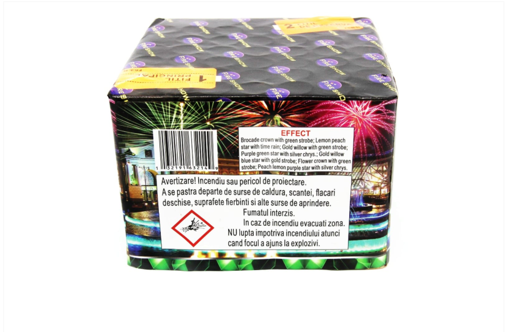 Baterie de artificii Colorfull World – 49 Focuri ID 20 mm