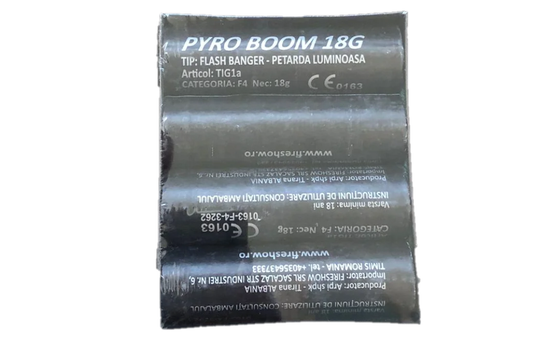 PETARDE PYRO BOOM 18 G NEW 2023